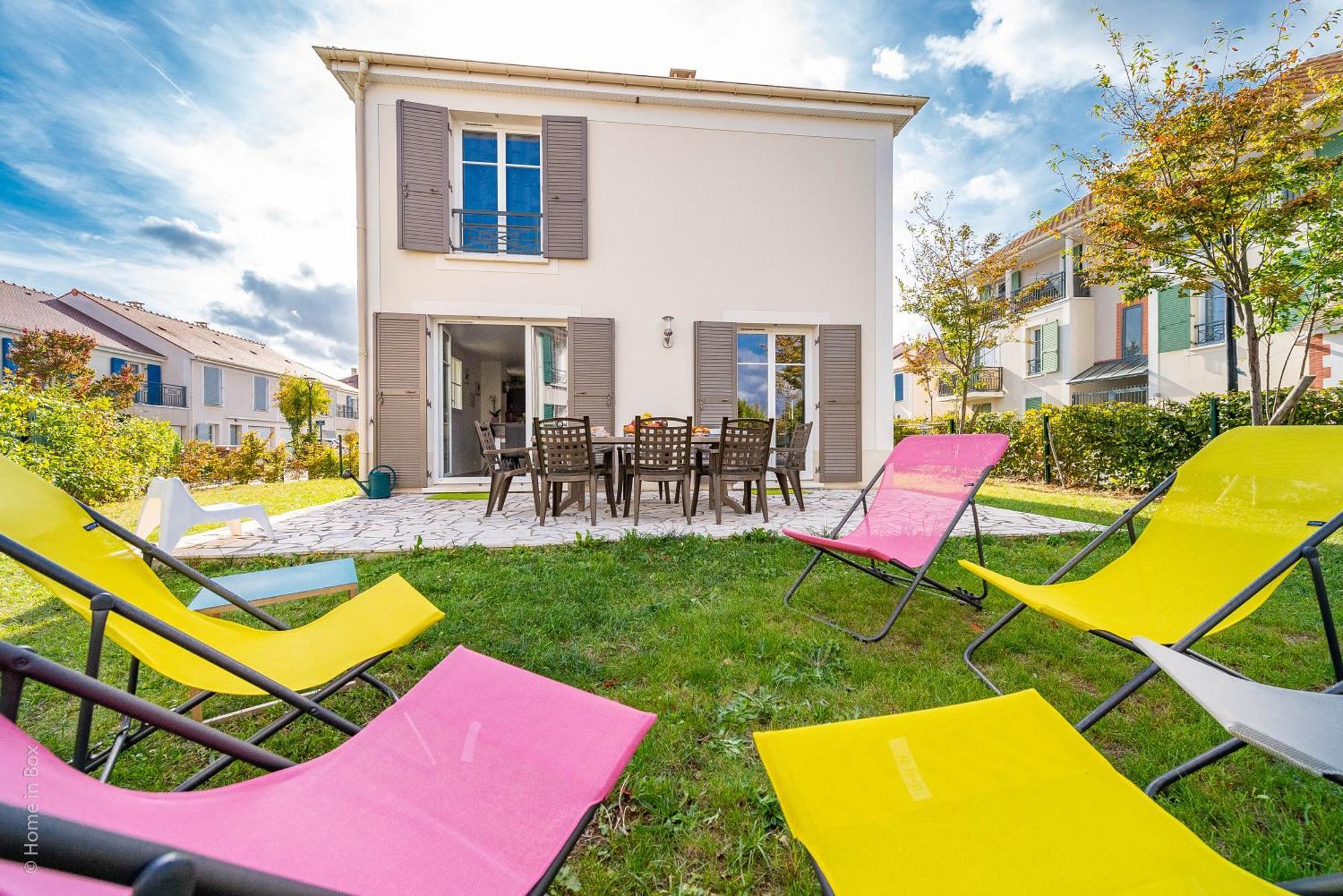 Gite La Villa Omagny Paris Marne-La-Vallee Екстер'єр фото