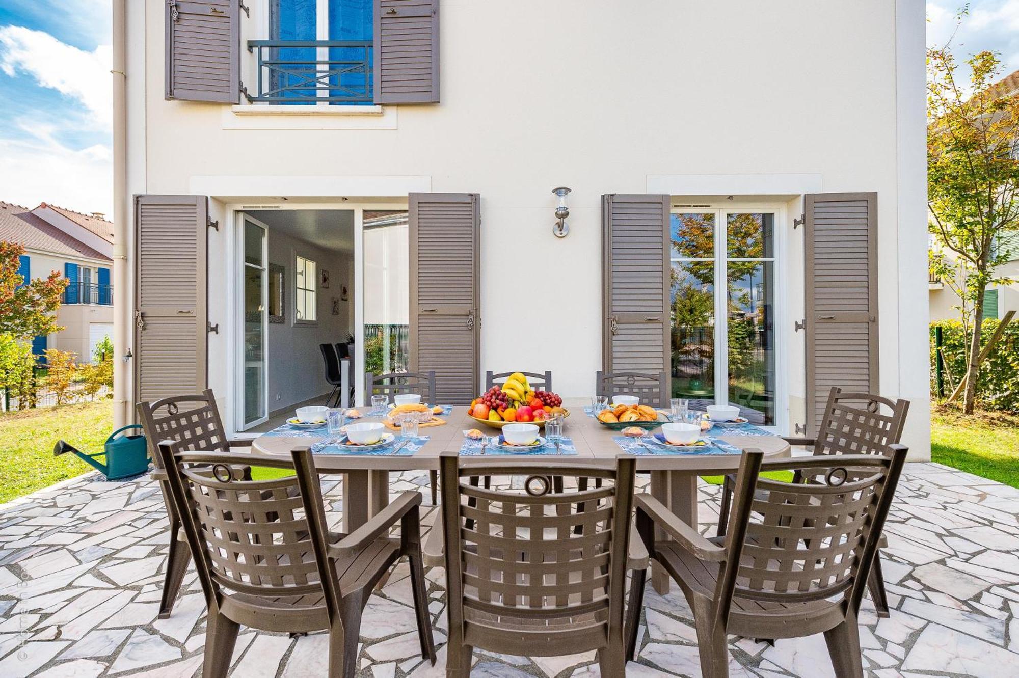 Gite La Villa Omagny Paris Marne-La-Vallee Екстер'єр фото