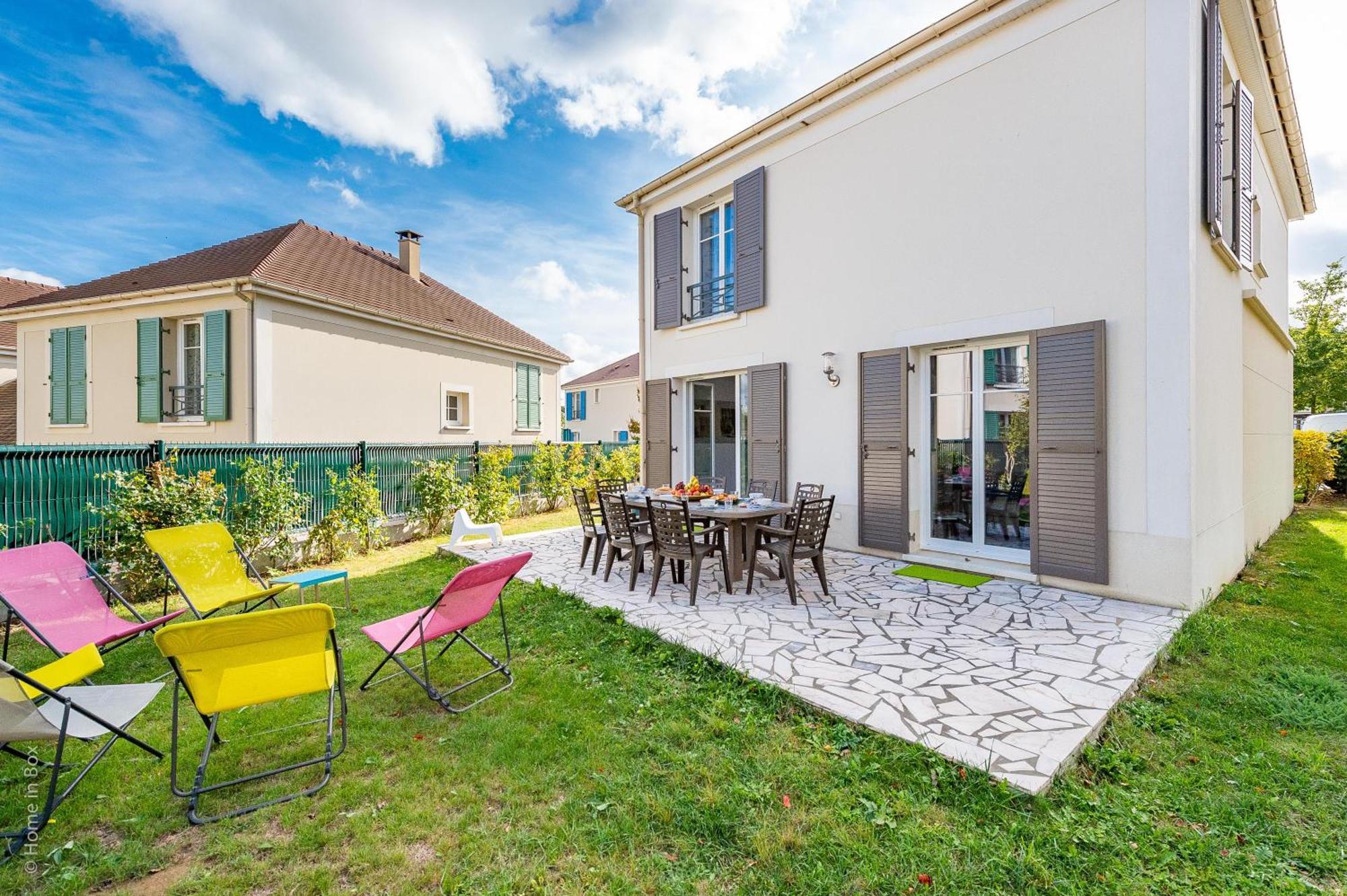 Gite La Villa Omagny Paris Marne-La-Vallee Екстер'єр фото