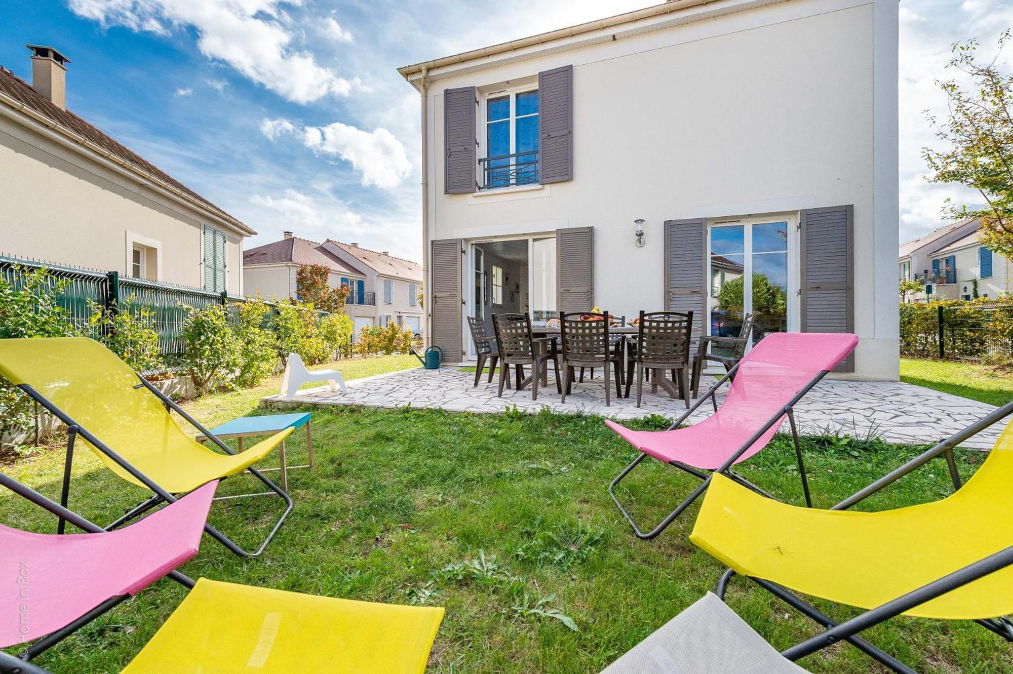 Gite La Villa Omagny Paris Marne-La-Vallee Екстер'єр фото